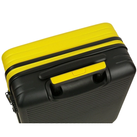 Mała walizka National Geographic Pulse żółta 37l